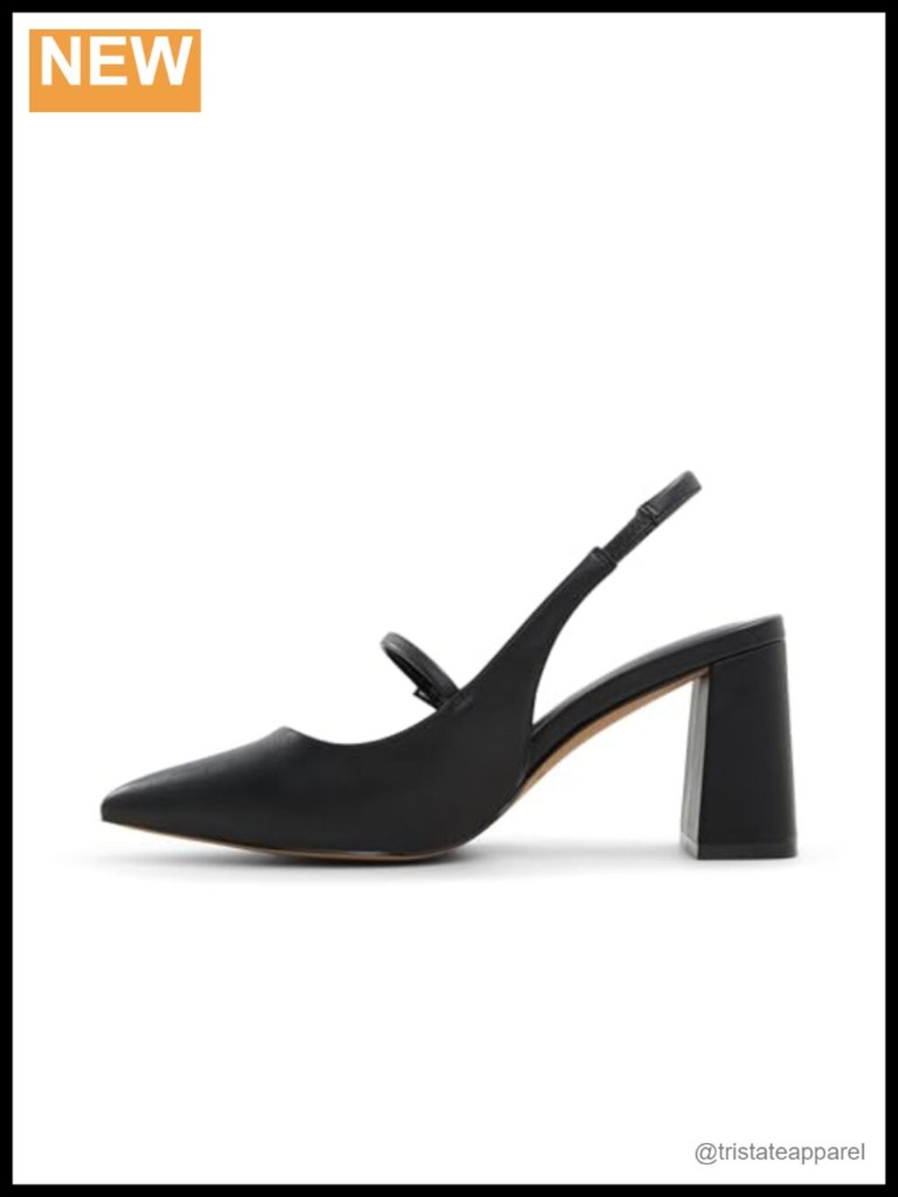 Call It Spring Coquettte Pointed Toe Block Heel Pumps Vegan PETA-Approved